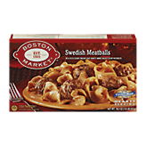 Boston Market Home Style Meals&nbsp;Swedish Meatballs&nbsp;In A Rich Sour Cream & White Wine Sauce w/Noodles Full-Size Picture